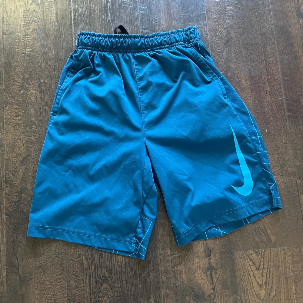 Nike Kids Teal Sports Shorts